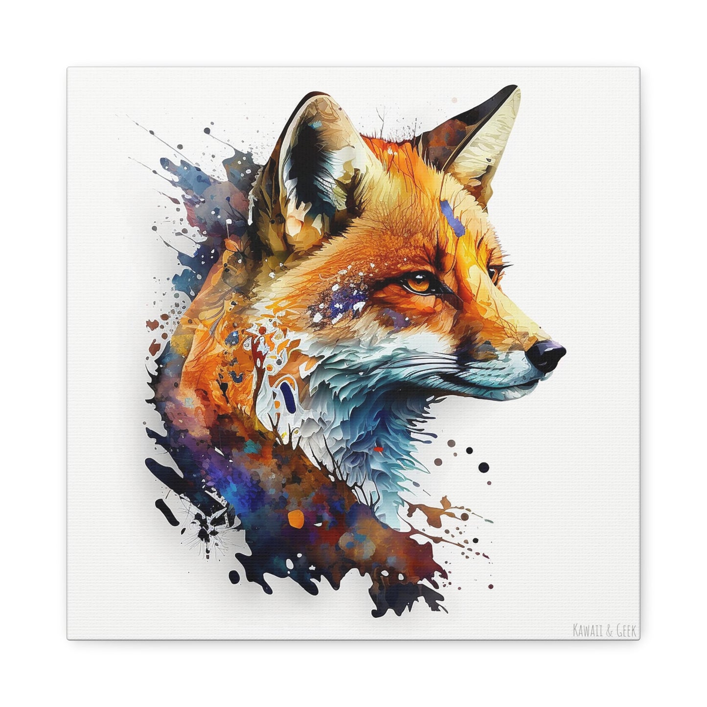 Fox Canva - Add a Touch of Nature's Elegance to Your Wall Decor