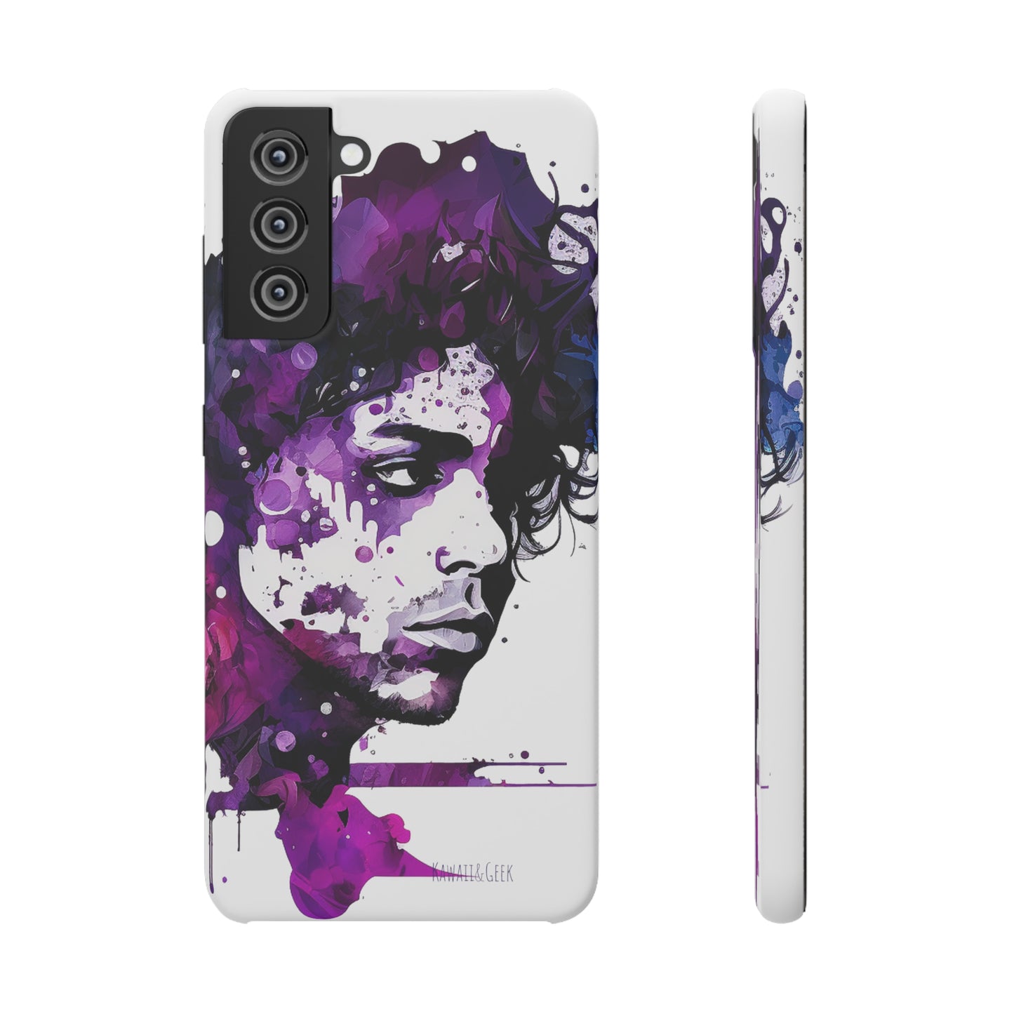 Prince aka Love Symbol Watercolor Purple Rain Phone Case - Add Some Iconic and Stylish Protection to Your Device