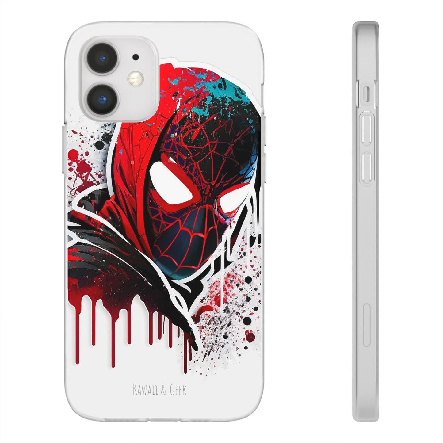 Miles Morales Flexi phone Case - Protect Your Phone in Style with a Unique and Artistic Design - Spider Man