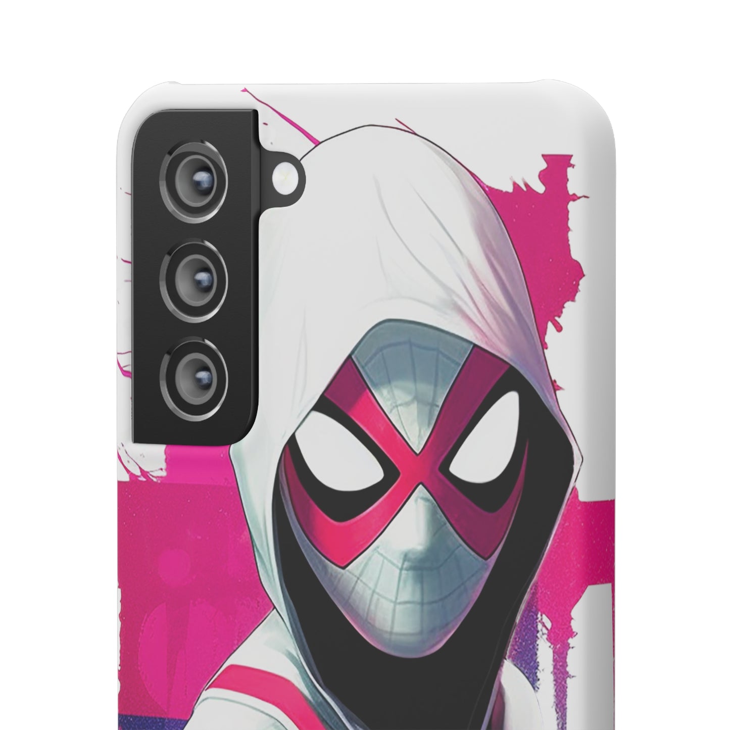 Spider Gwen in Watercolor Style Phone Case - Add Some Colorful and Heroic Style to Your Phone