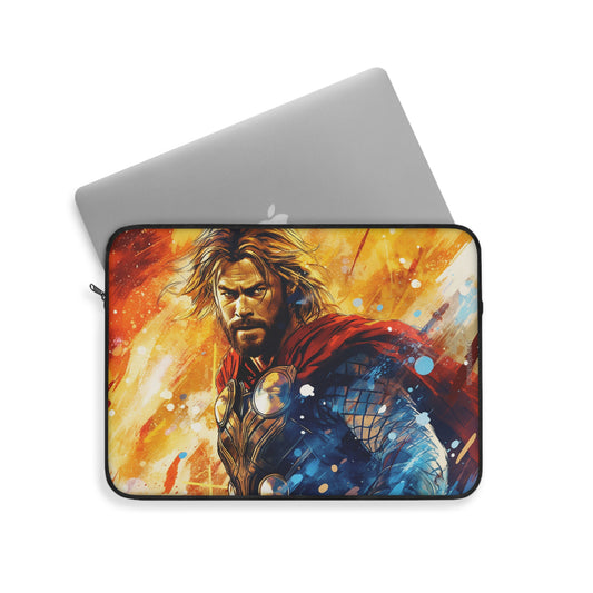 Thor Laptop Sleeve - Embrace the Power of the God of Thunder in Style - Avengers