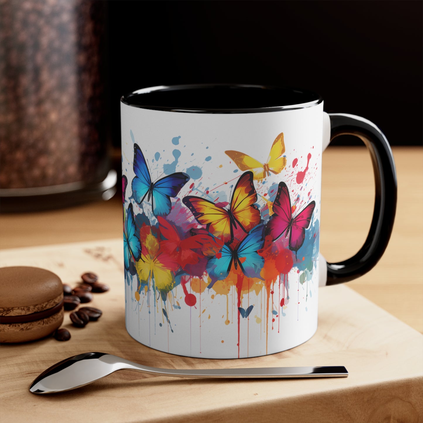 Elegant Butterflies Mug - Embrace the Beauty of Nature with Every Sip