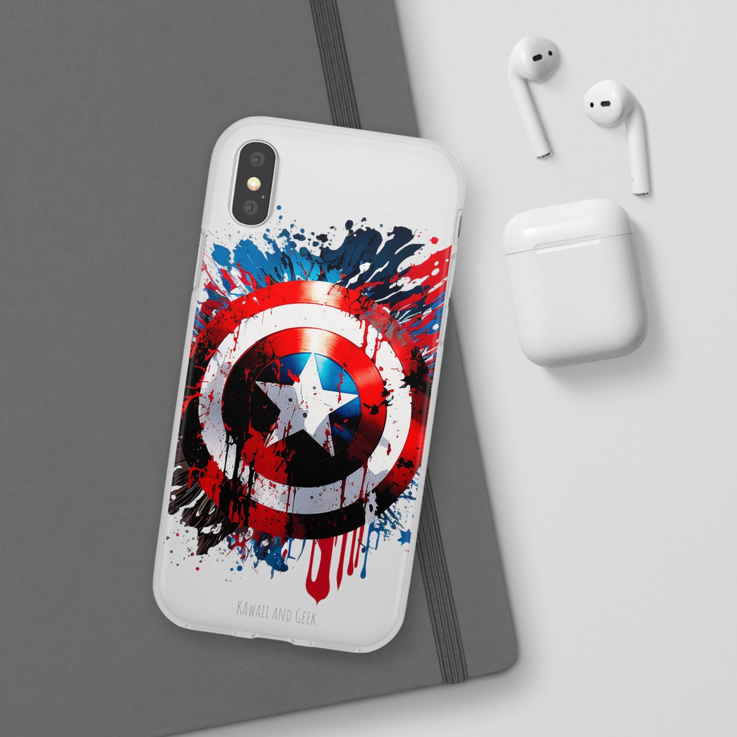 Captain America Smartphone Case - Protect Your Phone with Style - Marvel Avengers