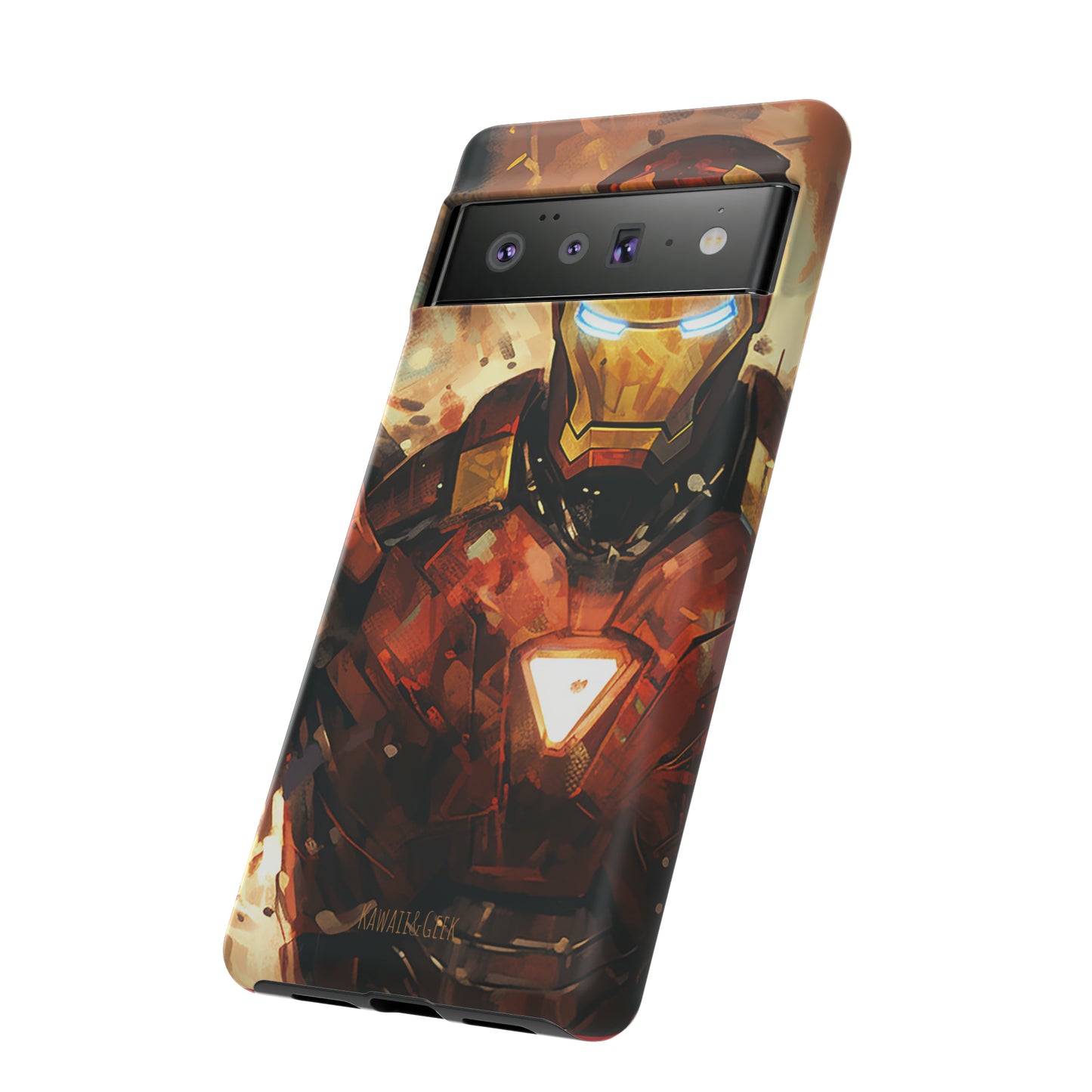 Iron Man Painting Tough Phone Case - Add Some Bold and Unique Style to Your Tech