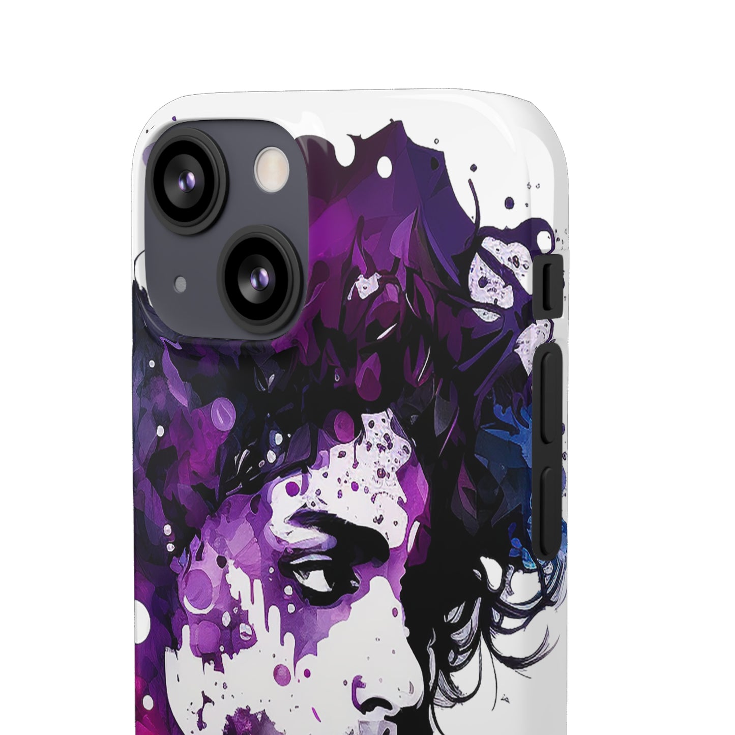 Prince aka Love Symbol Watercolor Purple Rain Phone Case - Add Some Iconic and Stylish Protection to Your Device