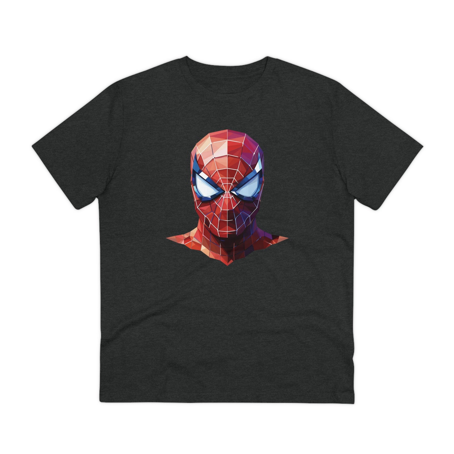 Spider-Man Polygonal Geometric T-Shirt - Swing into Stylish Adventure
