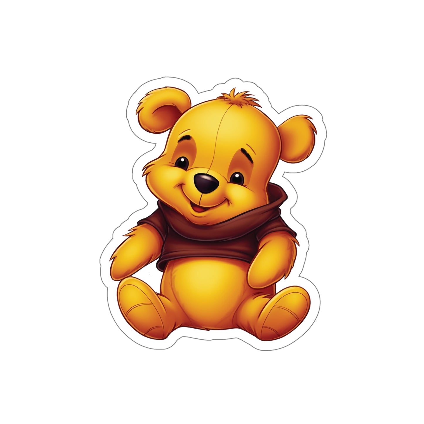 Winnie the Pooh Sticker - Embrace the Hundred Acre Cuteness