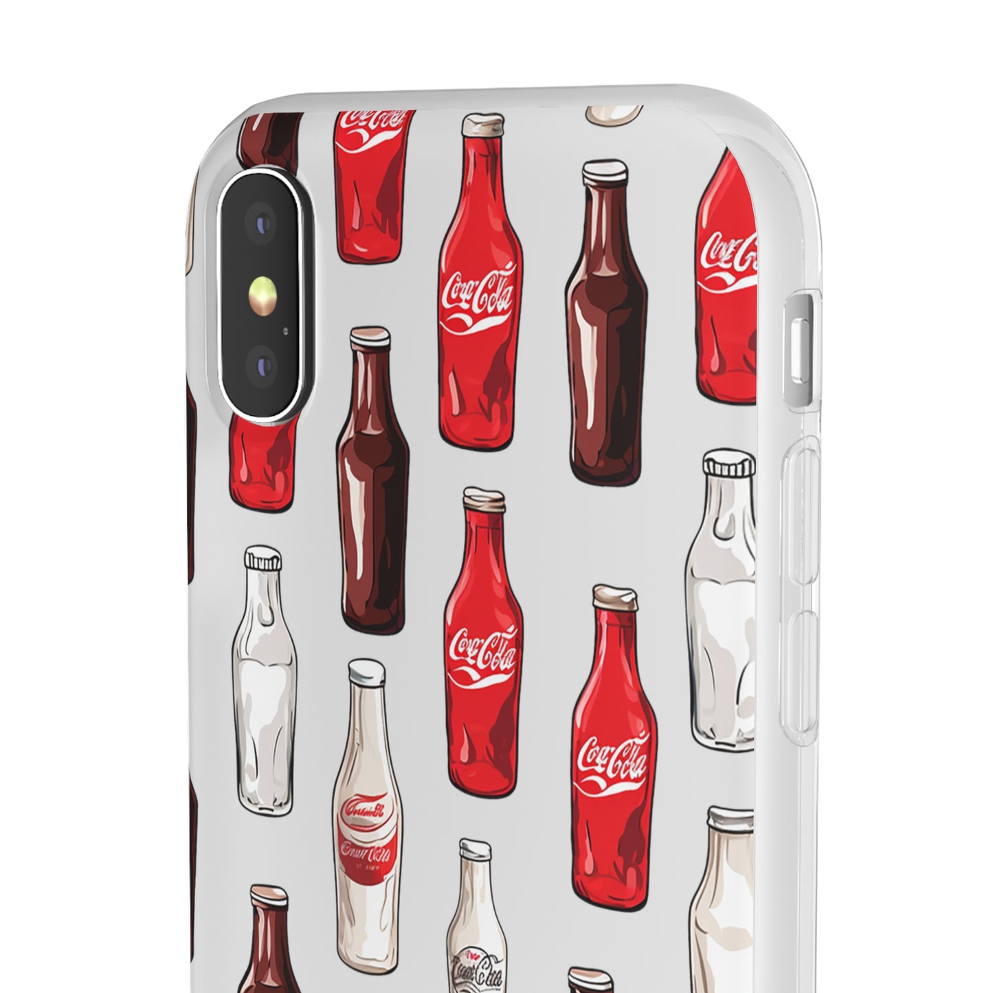 Iconic Coca-Cola Bottle Flexi Phone Case