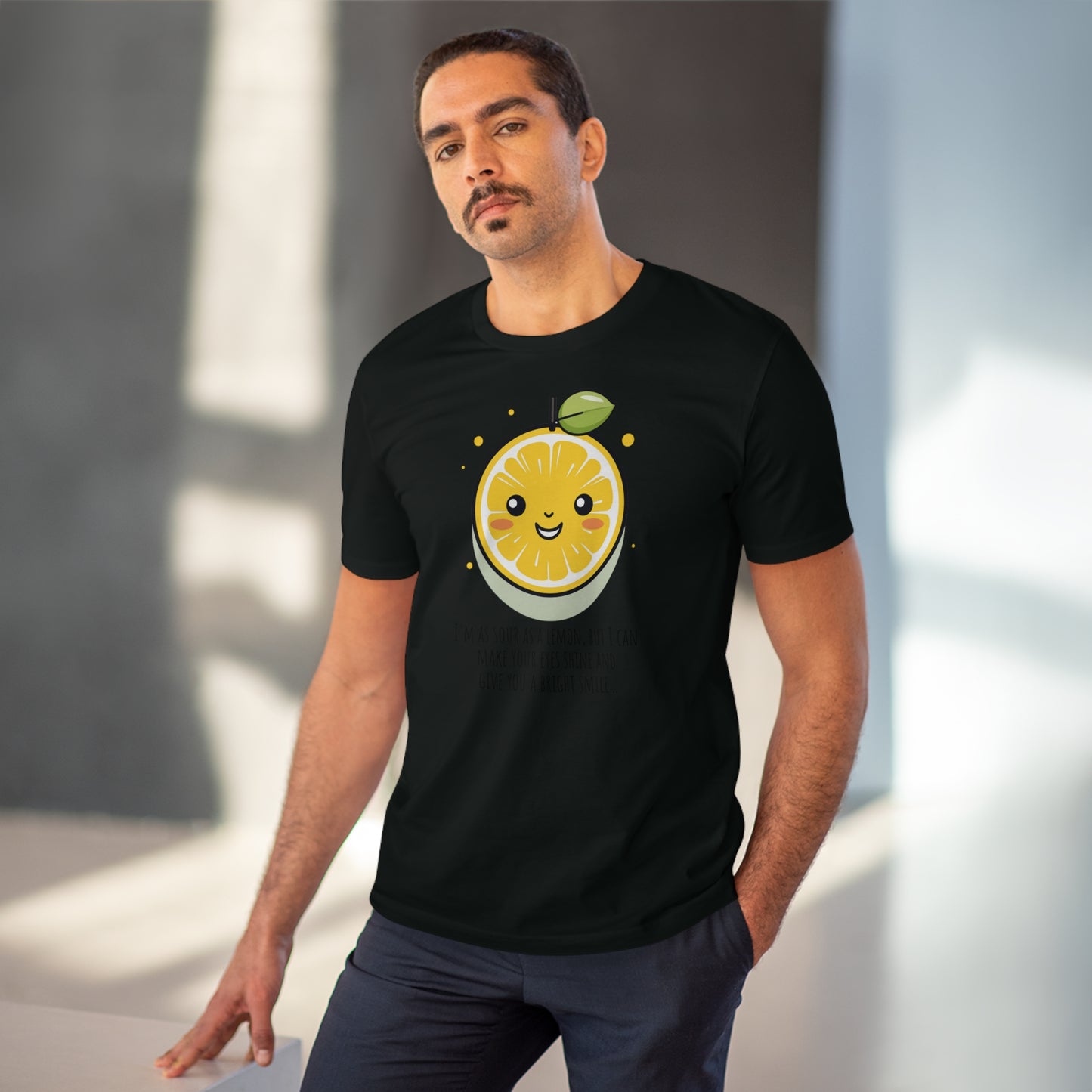 Cute Eco-Friendly Lemon T-Shirt - Brighten Your Day with Citrus Charm !