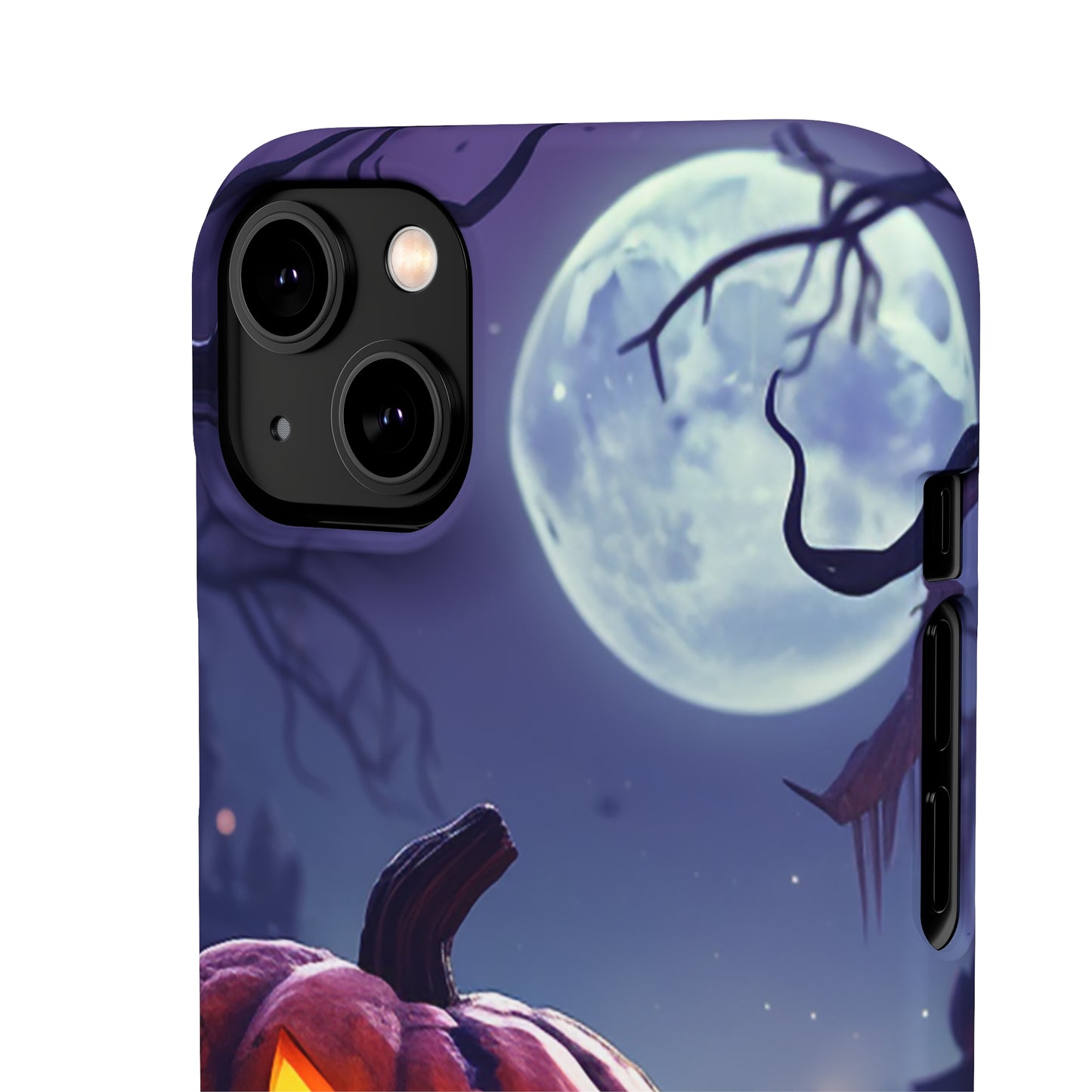 Halloween Pumpkin Design Premium Phone Case