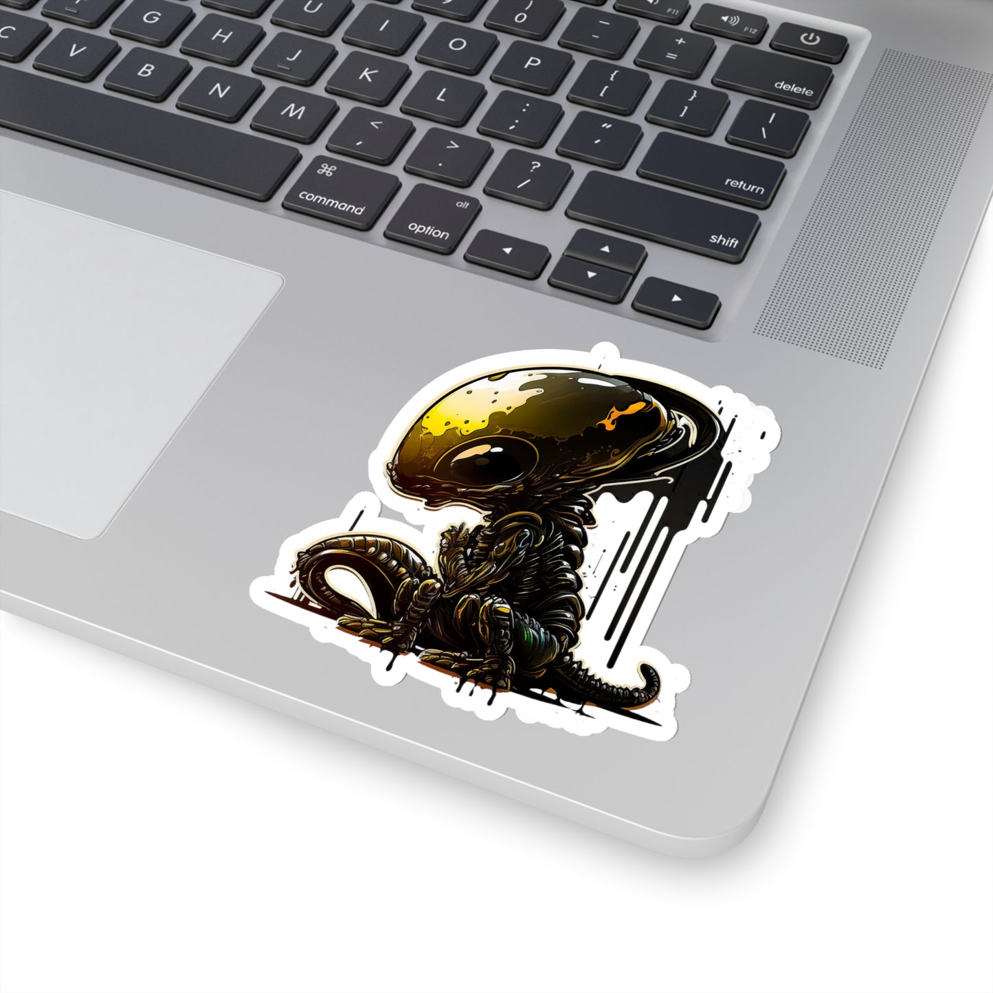 Baby Xenomorph Sticker - Add Some Adorable Alien Style to Your Tech