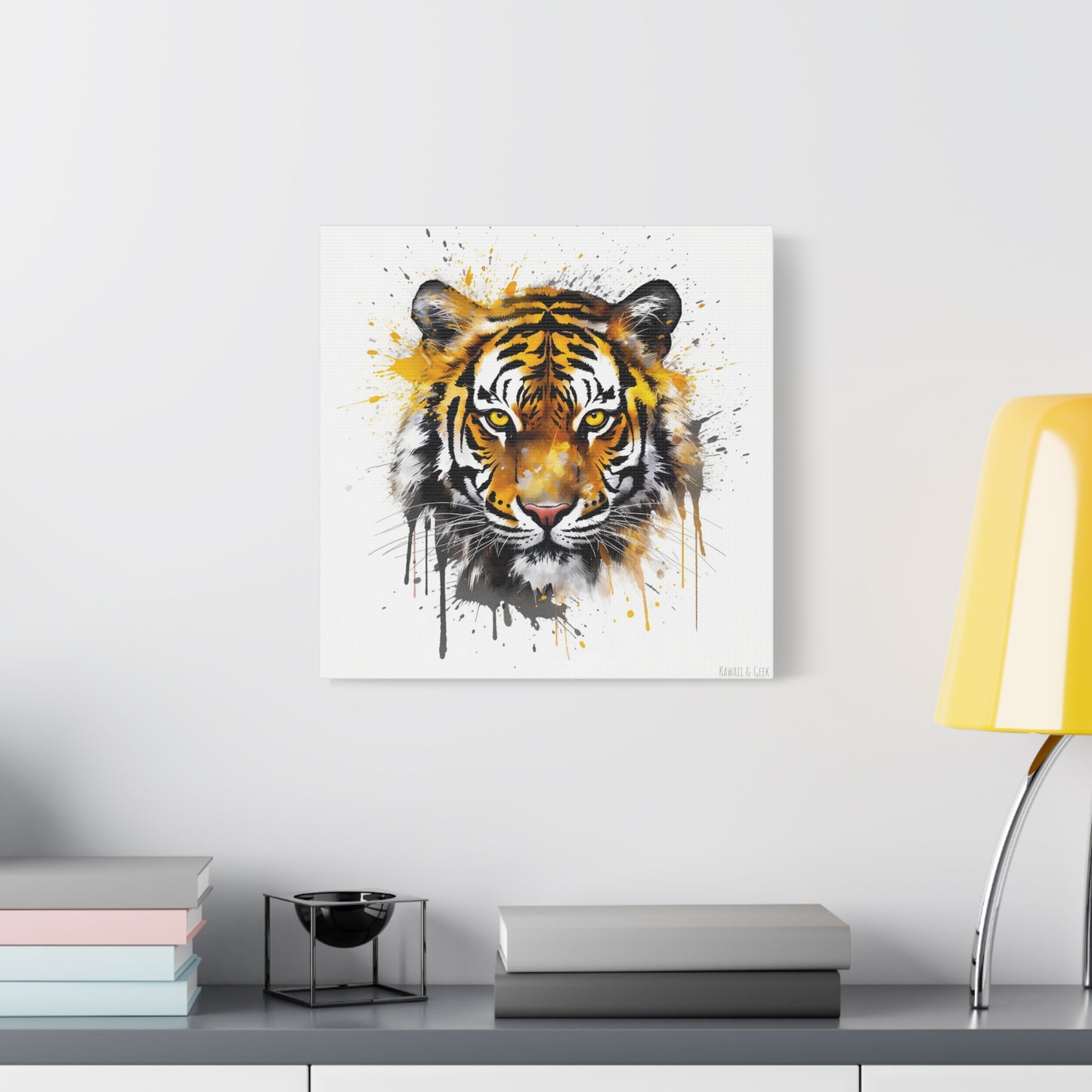 Fearless Tiger Canvas - Embrace the Majestic Power of Nature