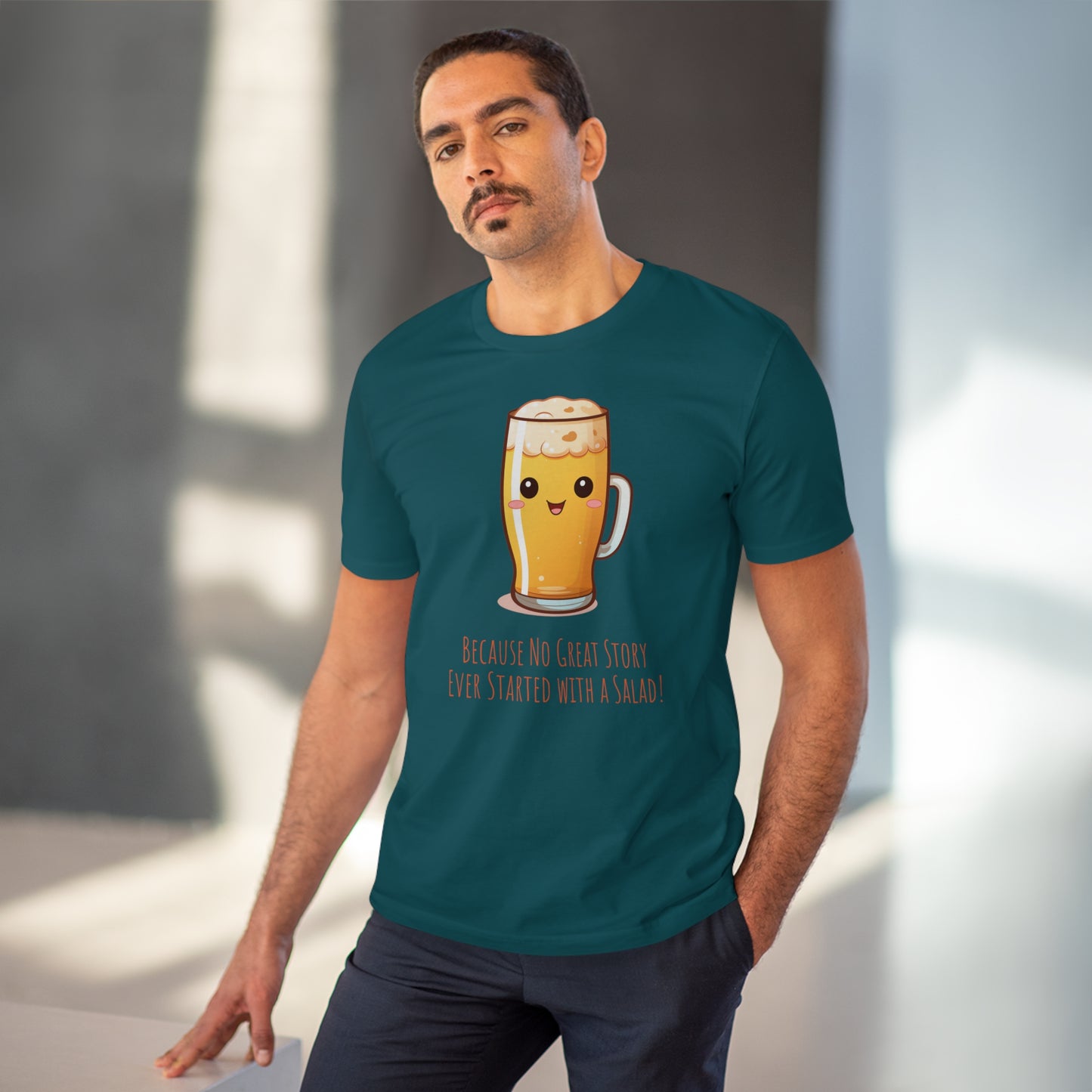 Eco-Friendly Beer Quote T-Shirt - Unisex, Funny & Sustainable Fashion