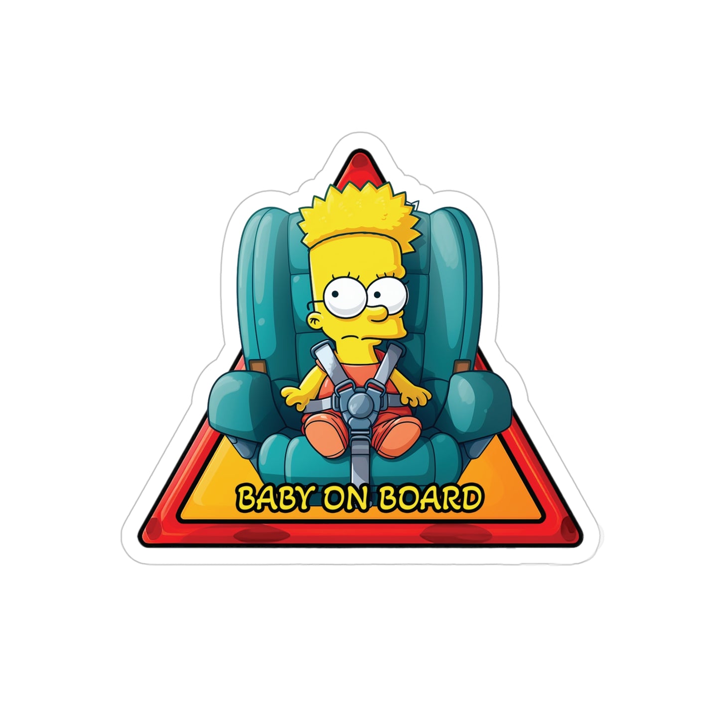 Baby on Board Car Sticker - Simpson - Adventure Awaits