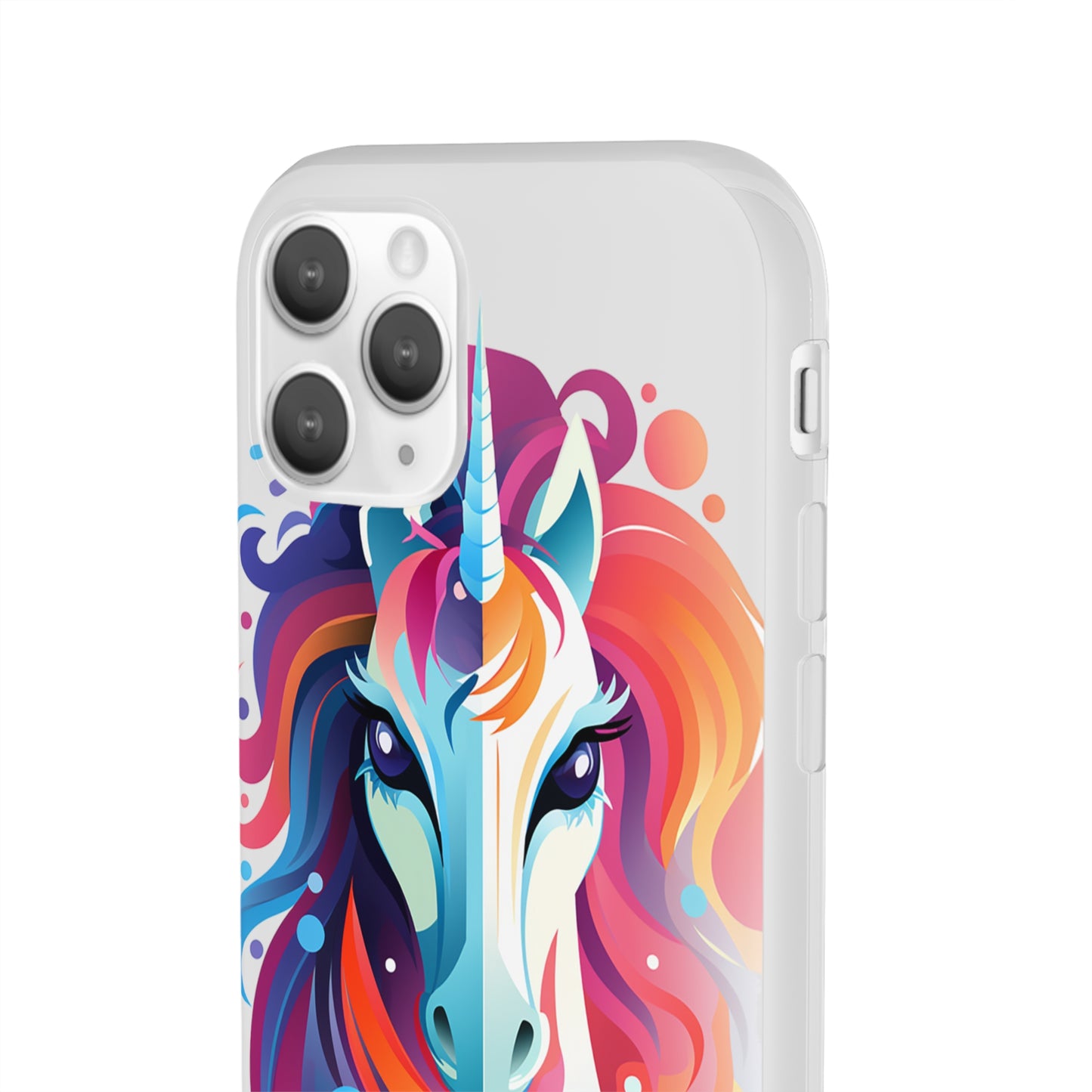 Ink Unicorn Flexi Transparent Phone Case