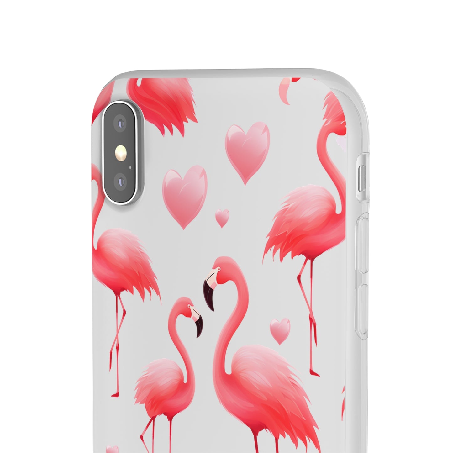 Pink Flamingo Elegance Flexi Phone case