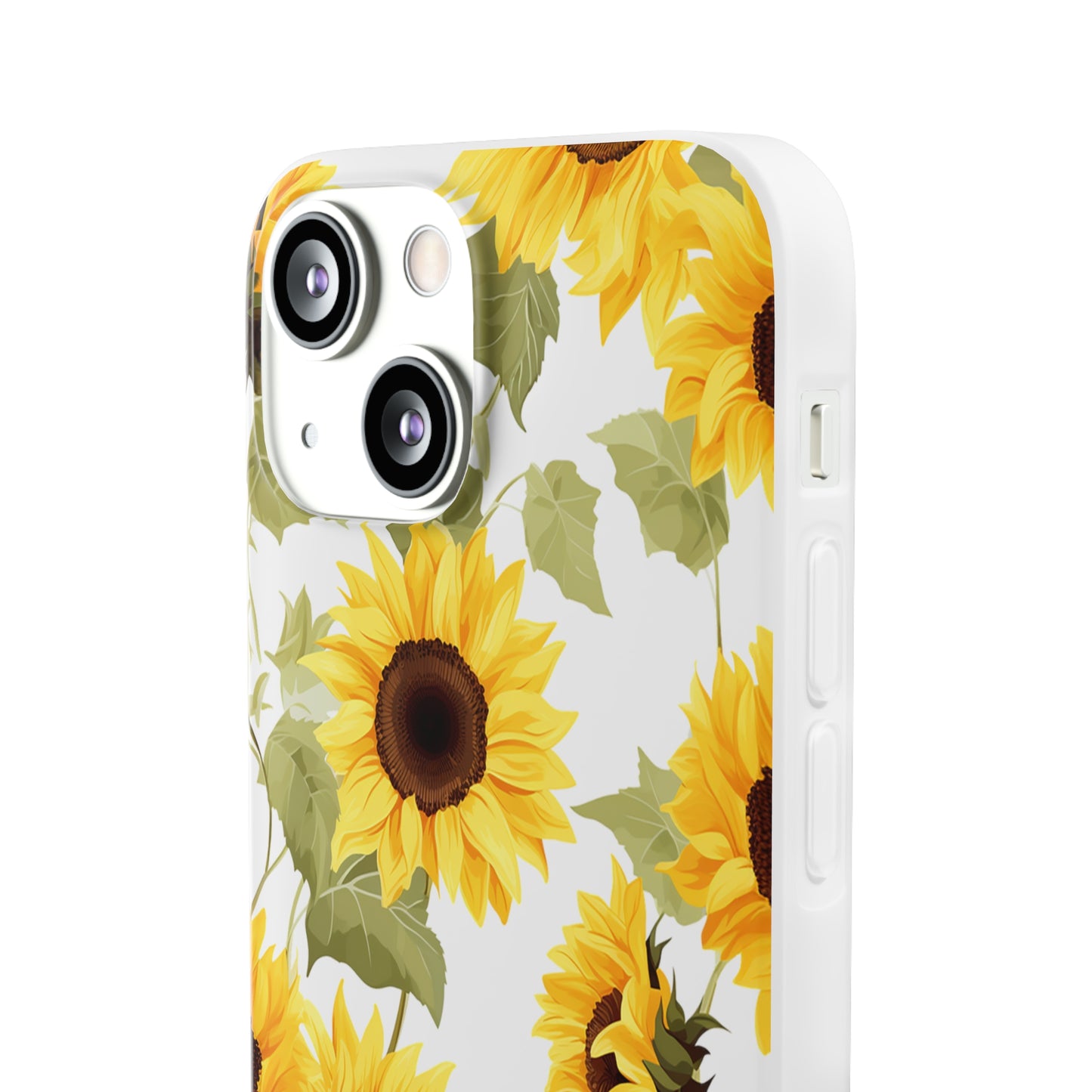 Sunflowers Flexi and semi Transparent Phone Case