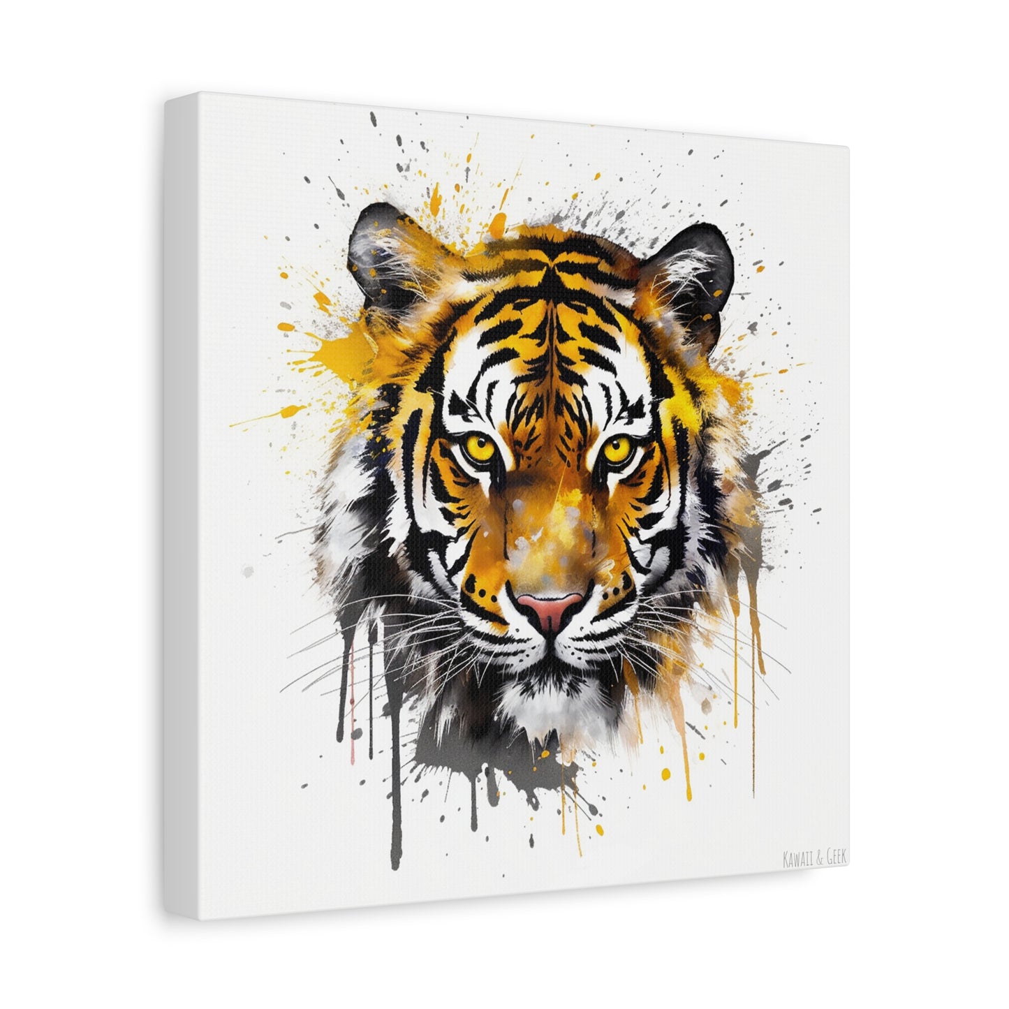 Fearless Tiger Canvas - Embrace the Majestic Power of Nature