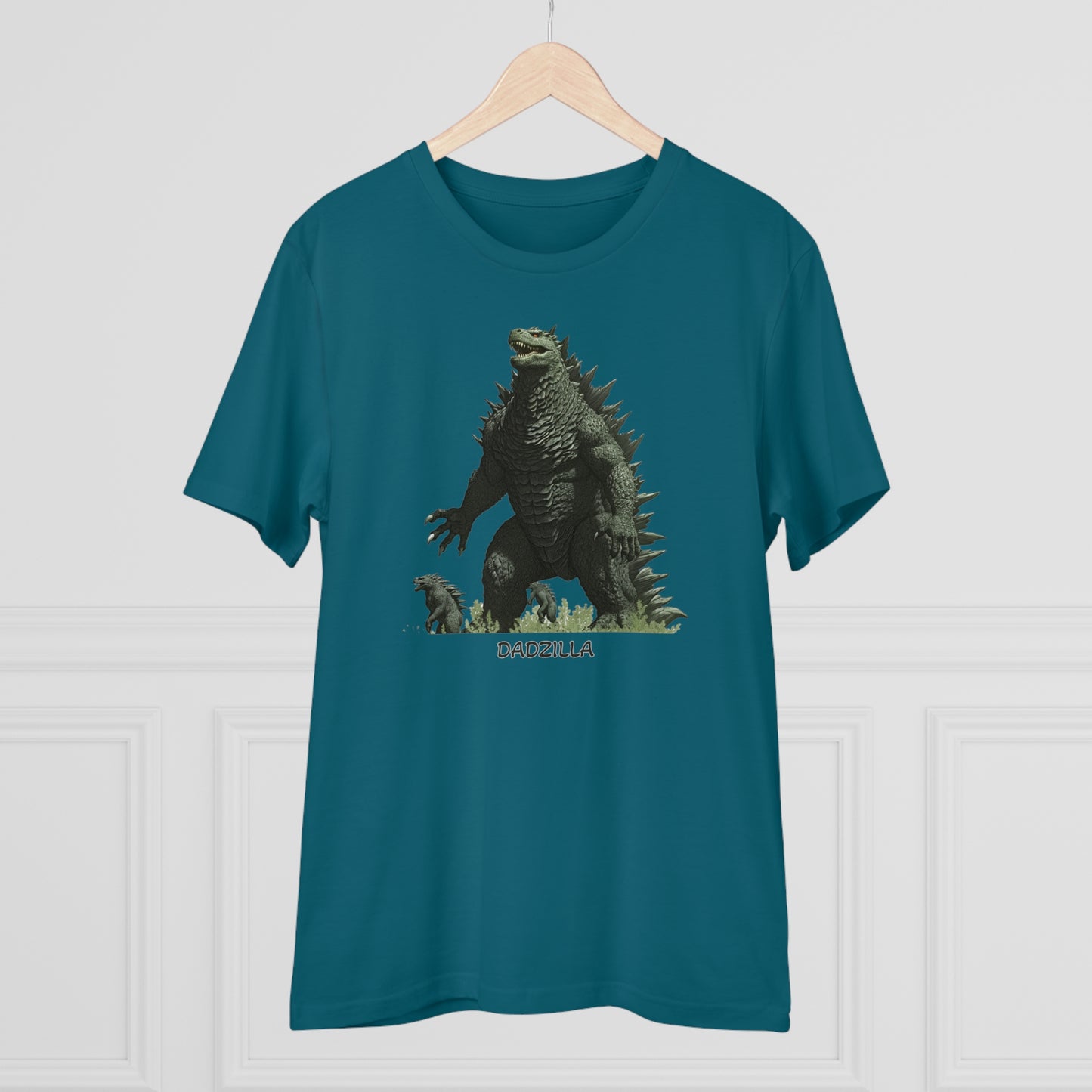 Dadzilla - Unisex Eco-Friendly T-Shirt - Celebrate Father's Day with a Legendary Monster