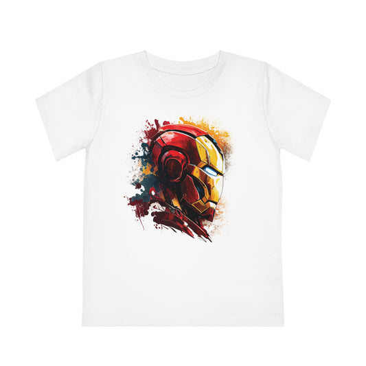 Iron Man Kids Eco-Friendly T-Shirt - Unleash Superhero Power with Sustainability - Marvel Avengers