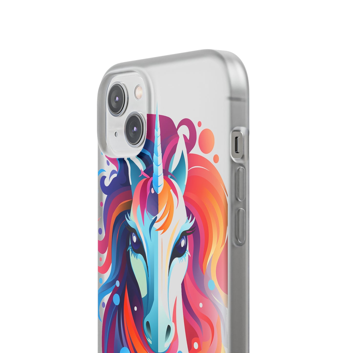 Ink Unicorn Flexi Transparent Phone Case