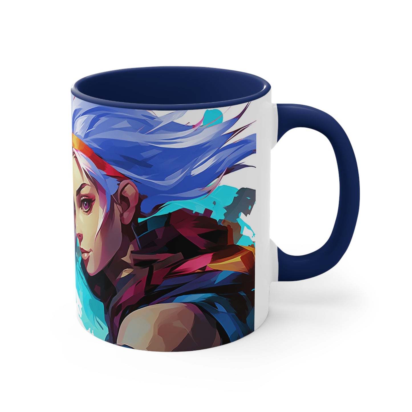 Jinx League of Legends / Arcane Mug - Embrace Chaos with 'Surprise! I'm back.'