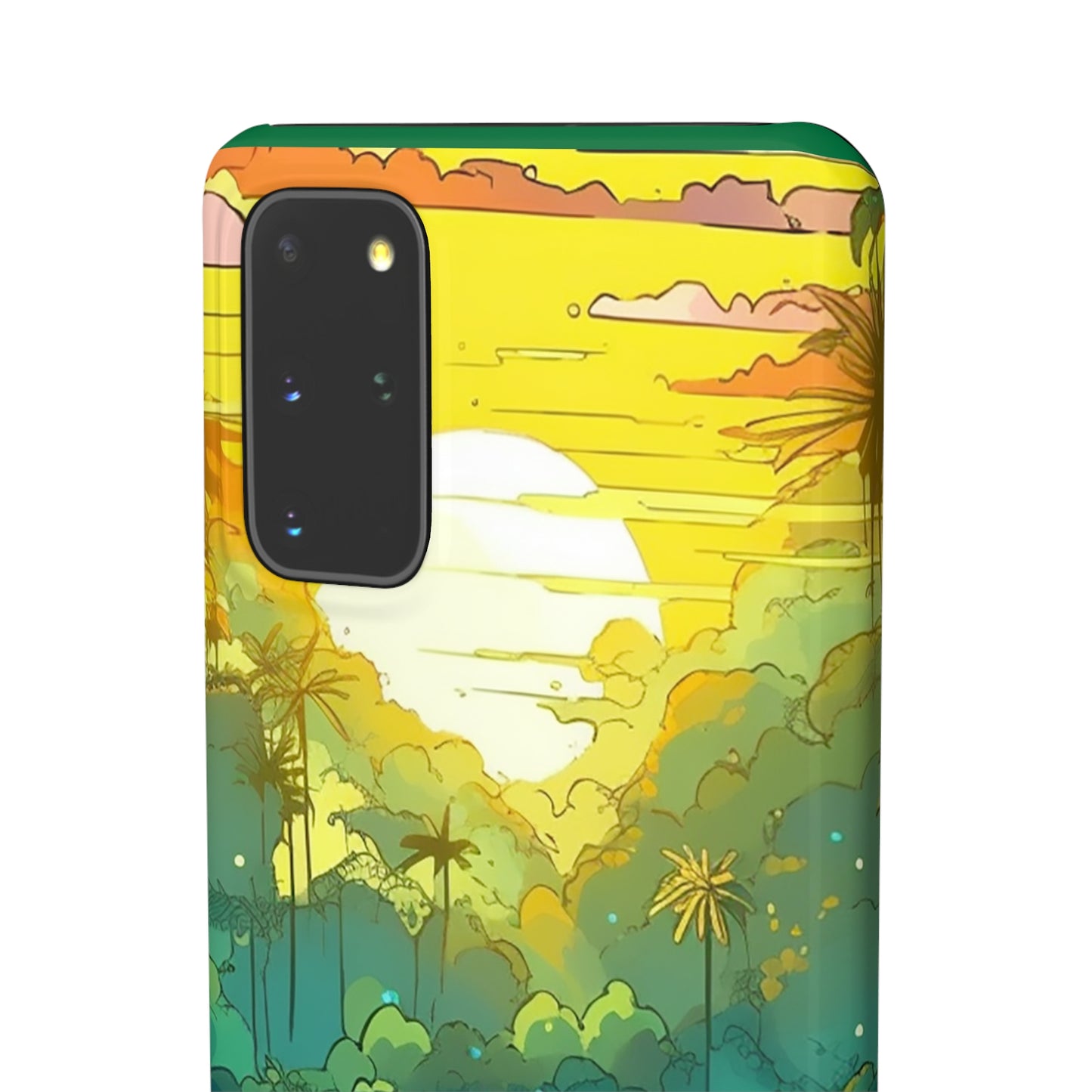 Rainforest at Sunset Phone Case - Capture the Serenity of Nature on Your Device