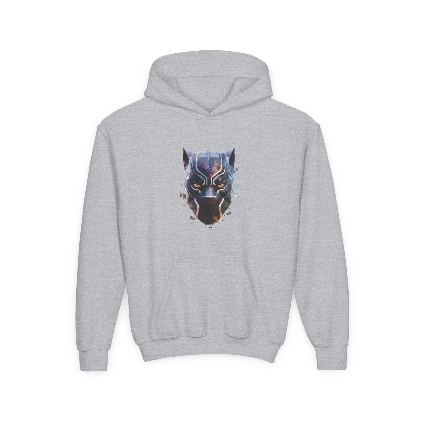 Black Panther Youth Hoodie, Kids Superhero Sweatshirt, Marvel Comic Gift, Stylish, Cozy Kids Clothing, Birthday Present