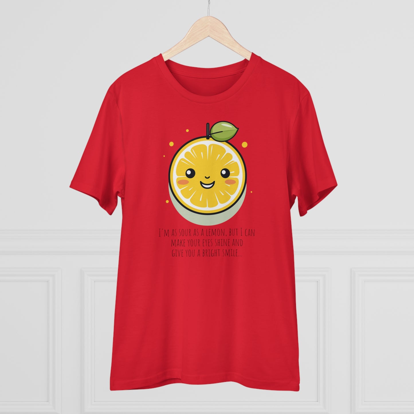 Cute Eco-Friendly Lemon T-Shirt - Brighten Your Day with Citrus Charm !