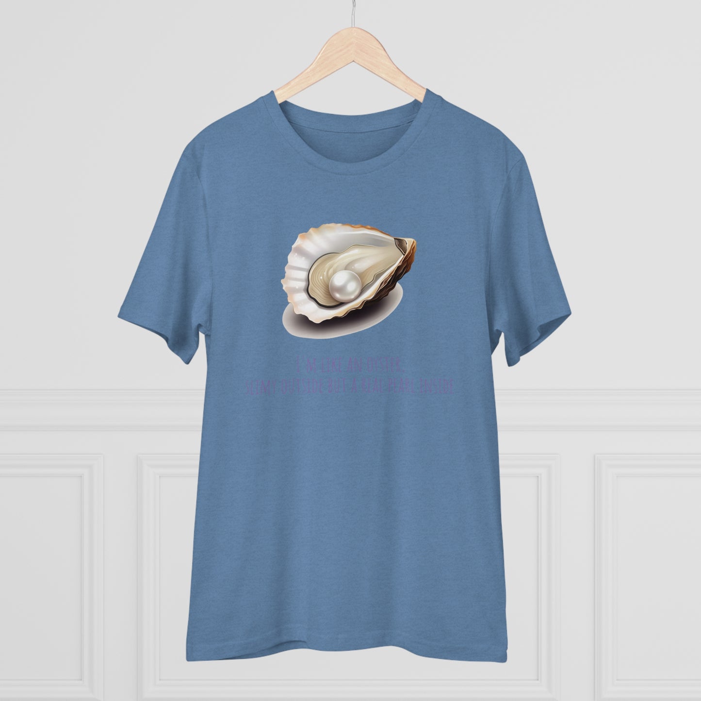 Eco-Friendly Pearl Oyster T-shirt: Celebrate Inner Beauty