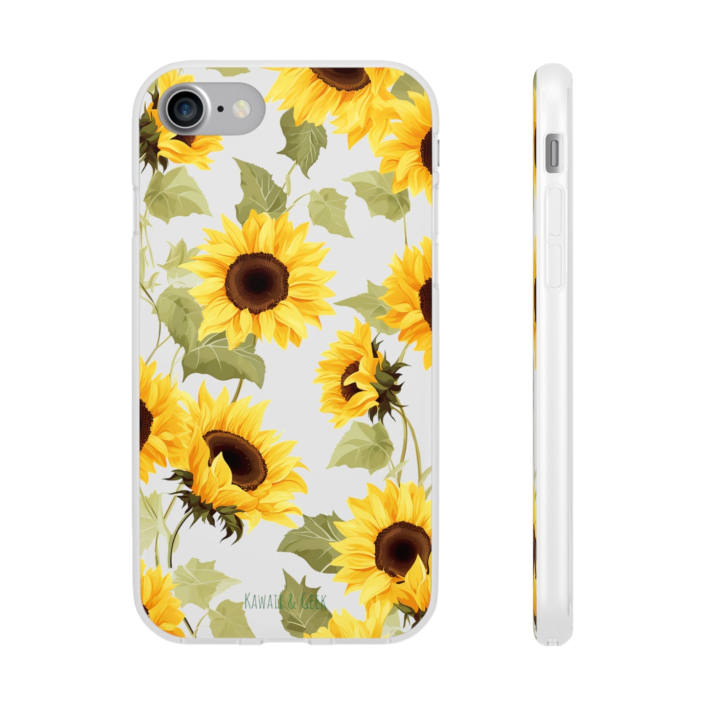 Sunflowers Flexi and semi Transparent Phone Case