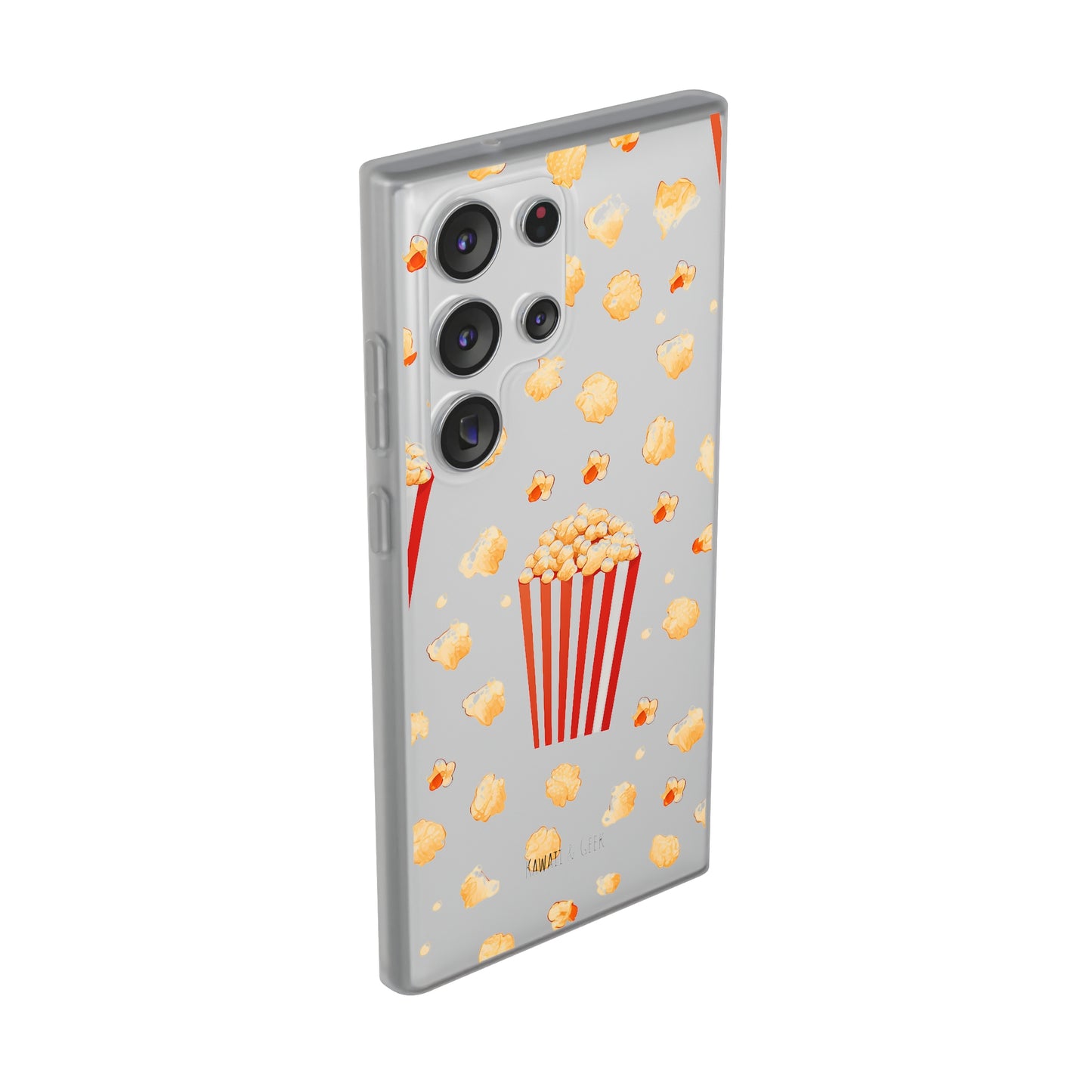 Popcorn Transparent Flexi Phone Case