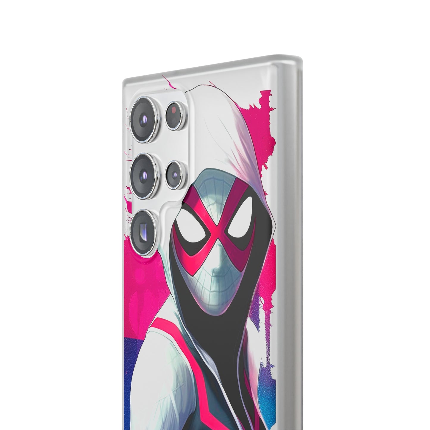 Spider Gwen in Flexi Phone Case - Add Some Colorful and Heroic Style to Your Phone