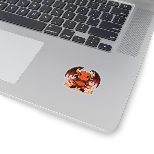 Cute Balrog Sticker - Add Some Adorable and Mythical Style to Your Tech - Lord of the Rings