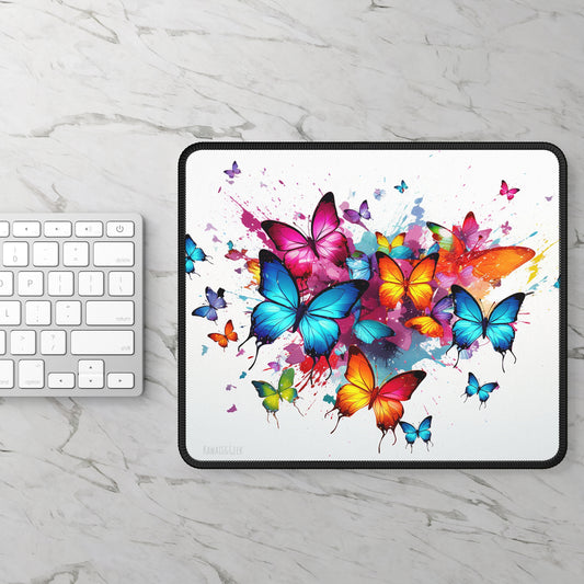 Colorful Butterflies Mouse Pad - Embrace the Beauty of Nature