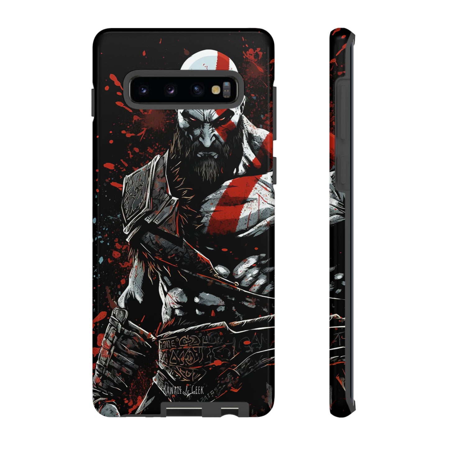 Kratos Tough Phone Case - Unleash the Power of the God of War in Style