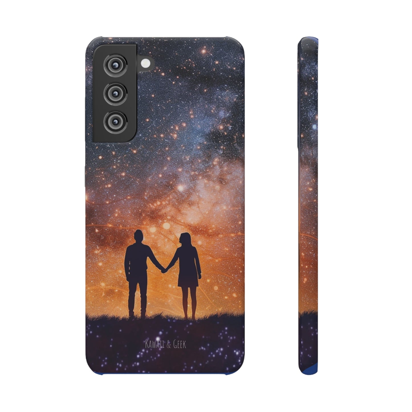 Starry Night Lovers Phone Case - Embrace the Beauty of the Night Sky