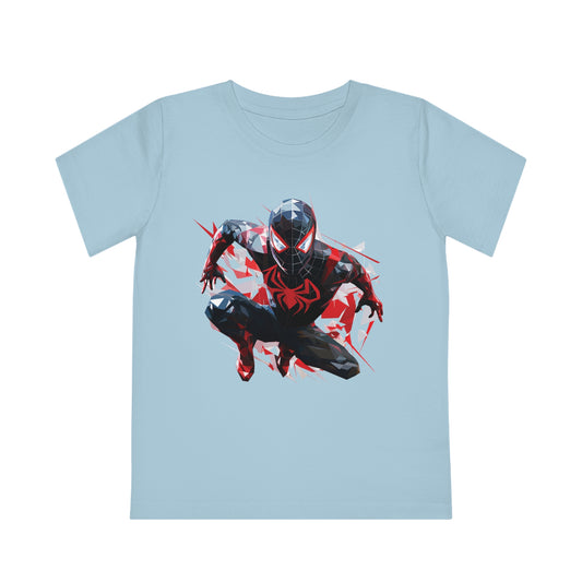 Miles Morales Polygonal Kids T-Shirt - Embrace Spidey Style