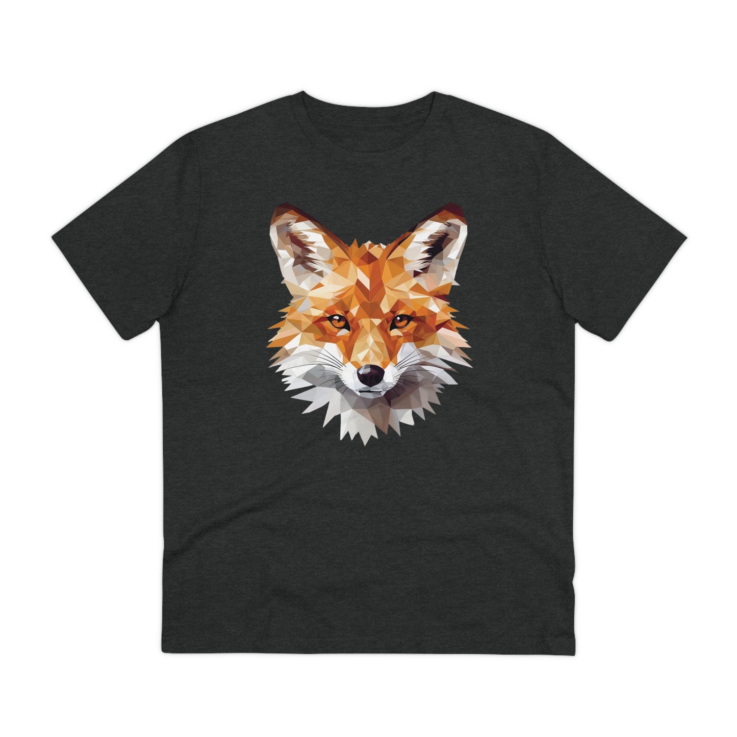 Fox Polygonal T-Shirt - Embrace Sly Charm