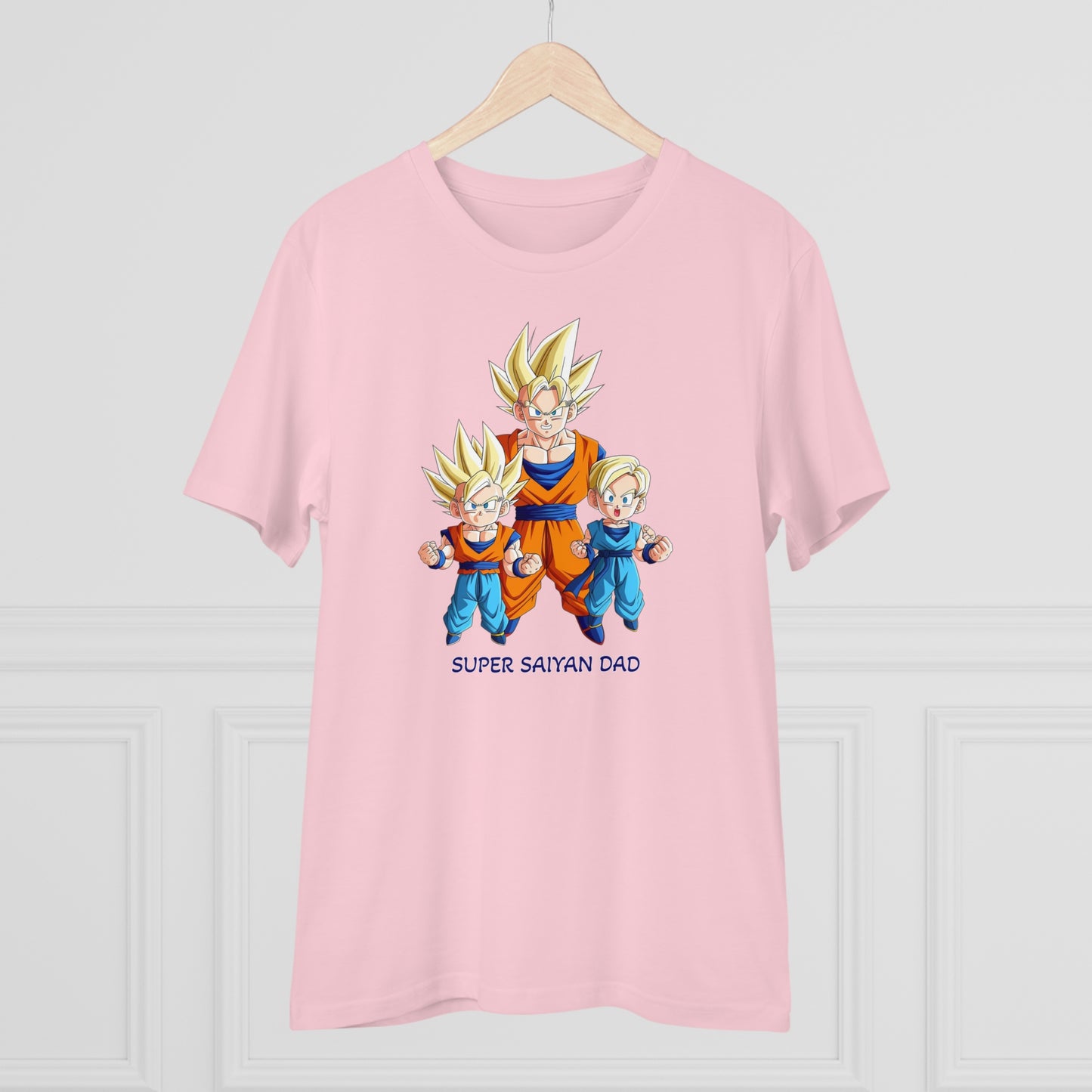 San Goku - Unisex Eco-Friendly T-Shirt - Celebrate Father's Day "Super Saiyan Dad"