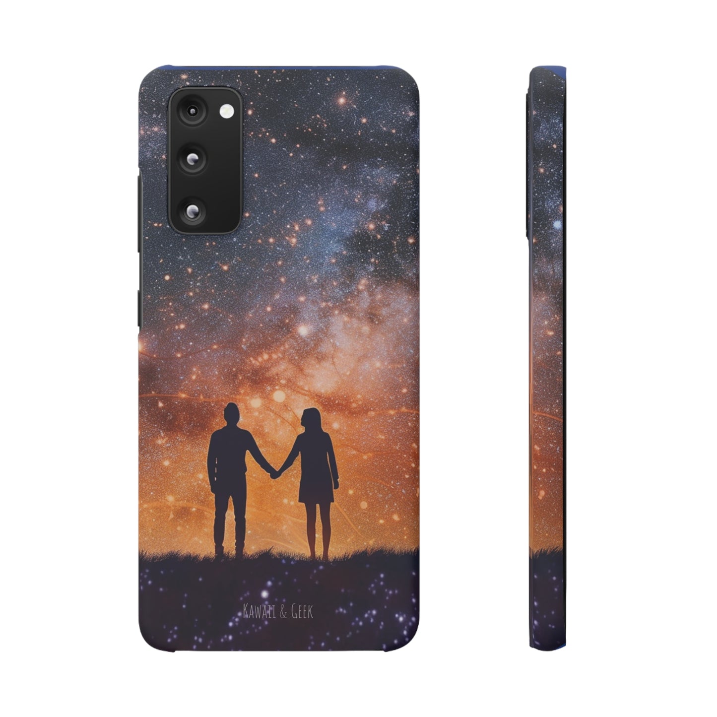 Starry Night Lovers Phone Case - Embrace the Beauty of the Night Sky