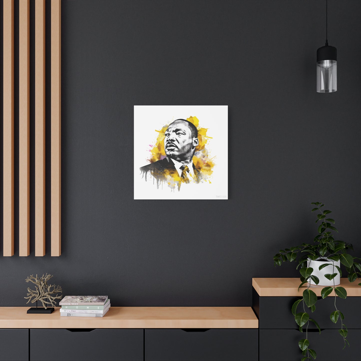 Martin Luther King Canvas - Inspiring Artwork Celebrating a Visionary Leader