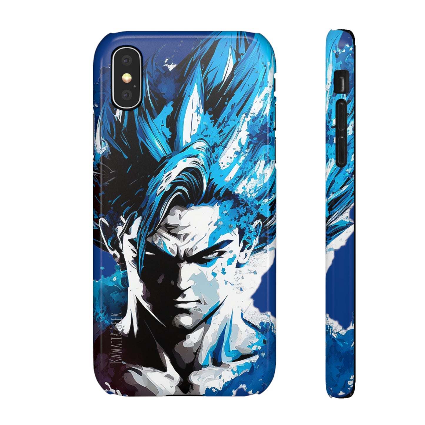 San Goku blue Phone Case - Add Some Powerful and Vibrant Style to Your Phone