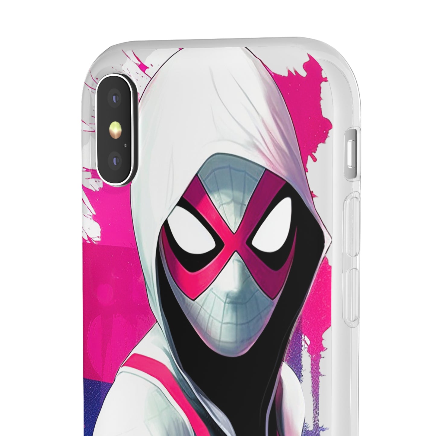 Spider Gwen in Flexi Phone Case - Add Some Colorful and Heroic Style to Your Phone