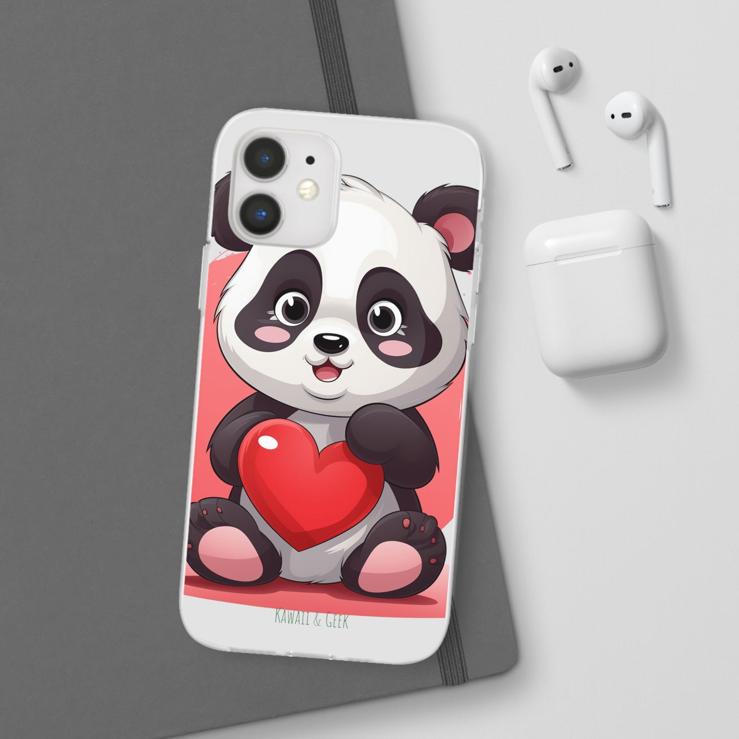 Heart Panda Flexi Case