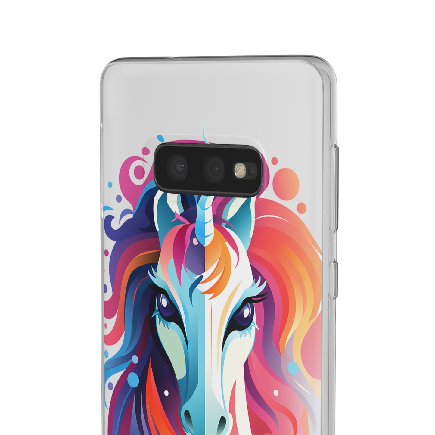 Ink Unicorn Flexi Transparent Phone Case