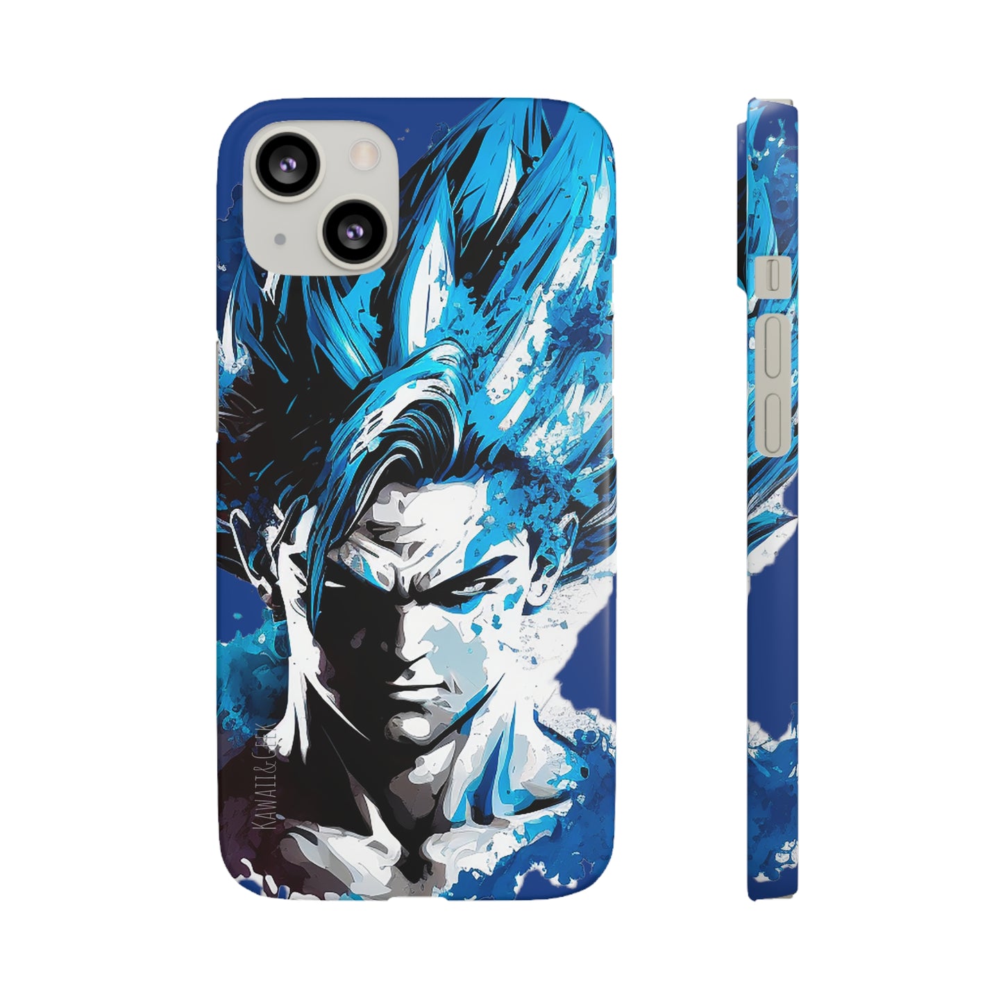 San Goku blue Phone Case - Add Some Powerful and Vibrant Style to Your Phone