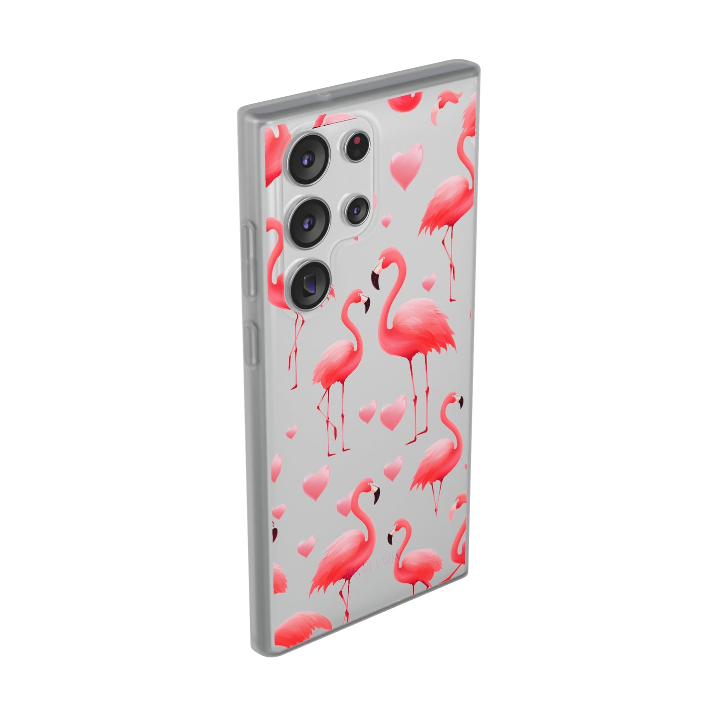 Pink Flamingo Elegance Flexi Phone case