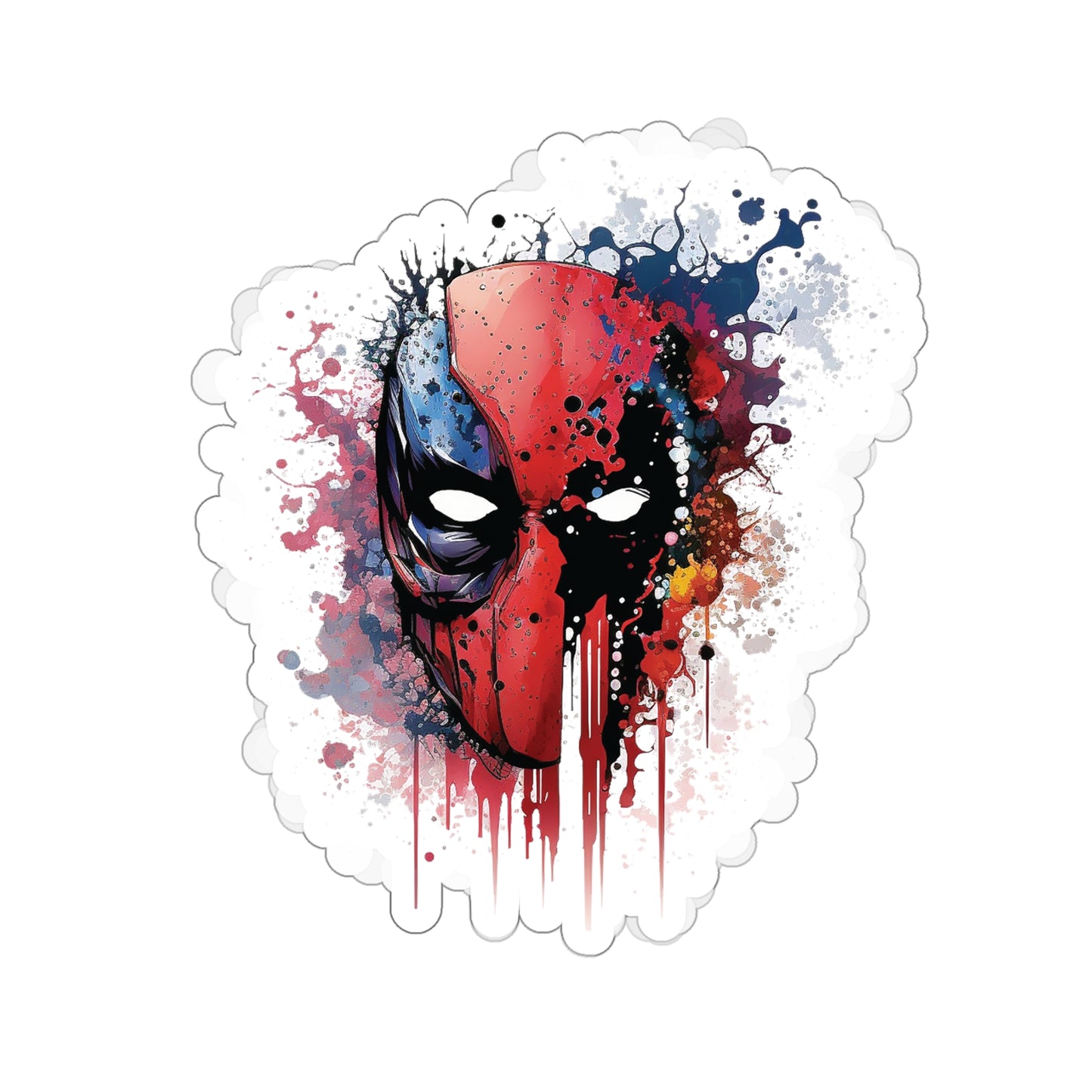 Deadpool Sticker - Add Some Colorful and sarcastic Style to Your Tech - Marvel