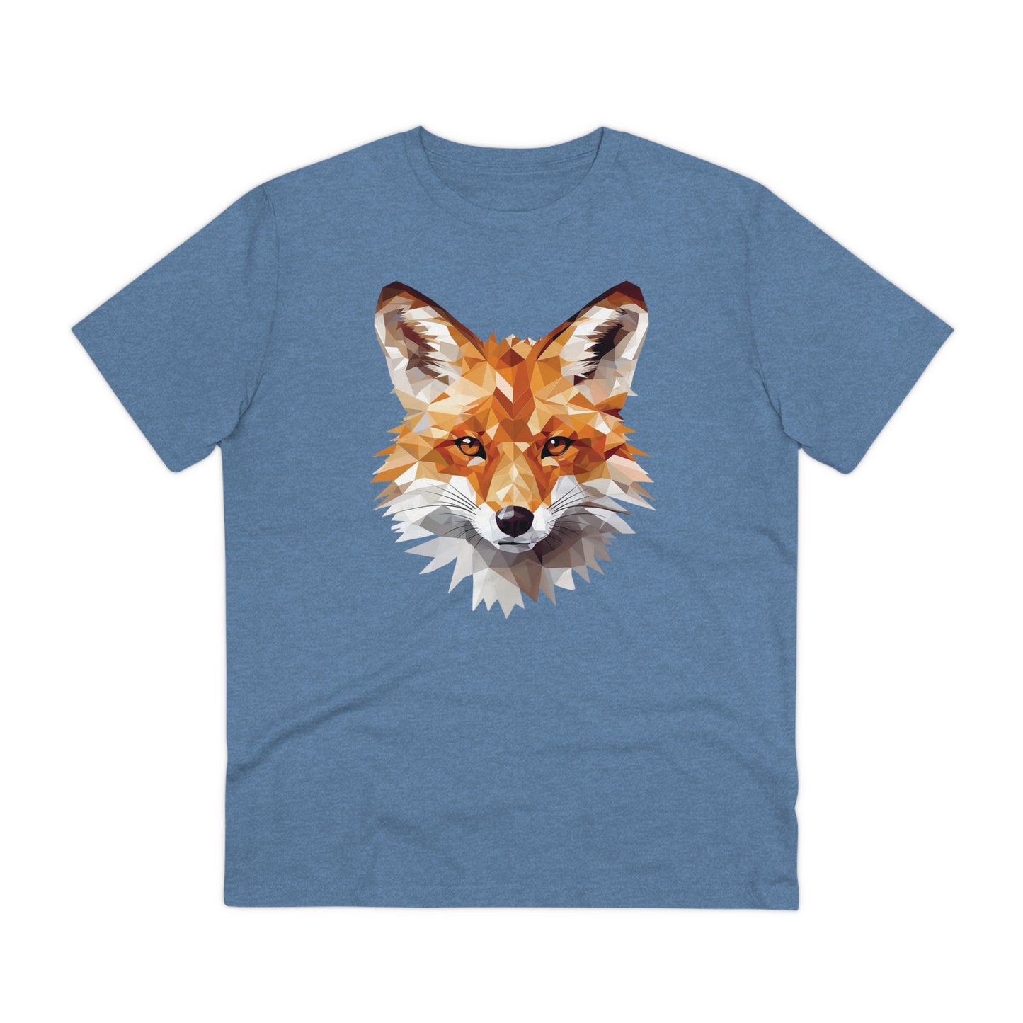 Fox Polygonal T-Shirt - Embrace Sly Charm